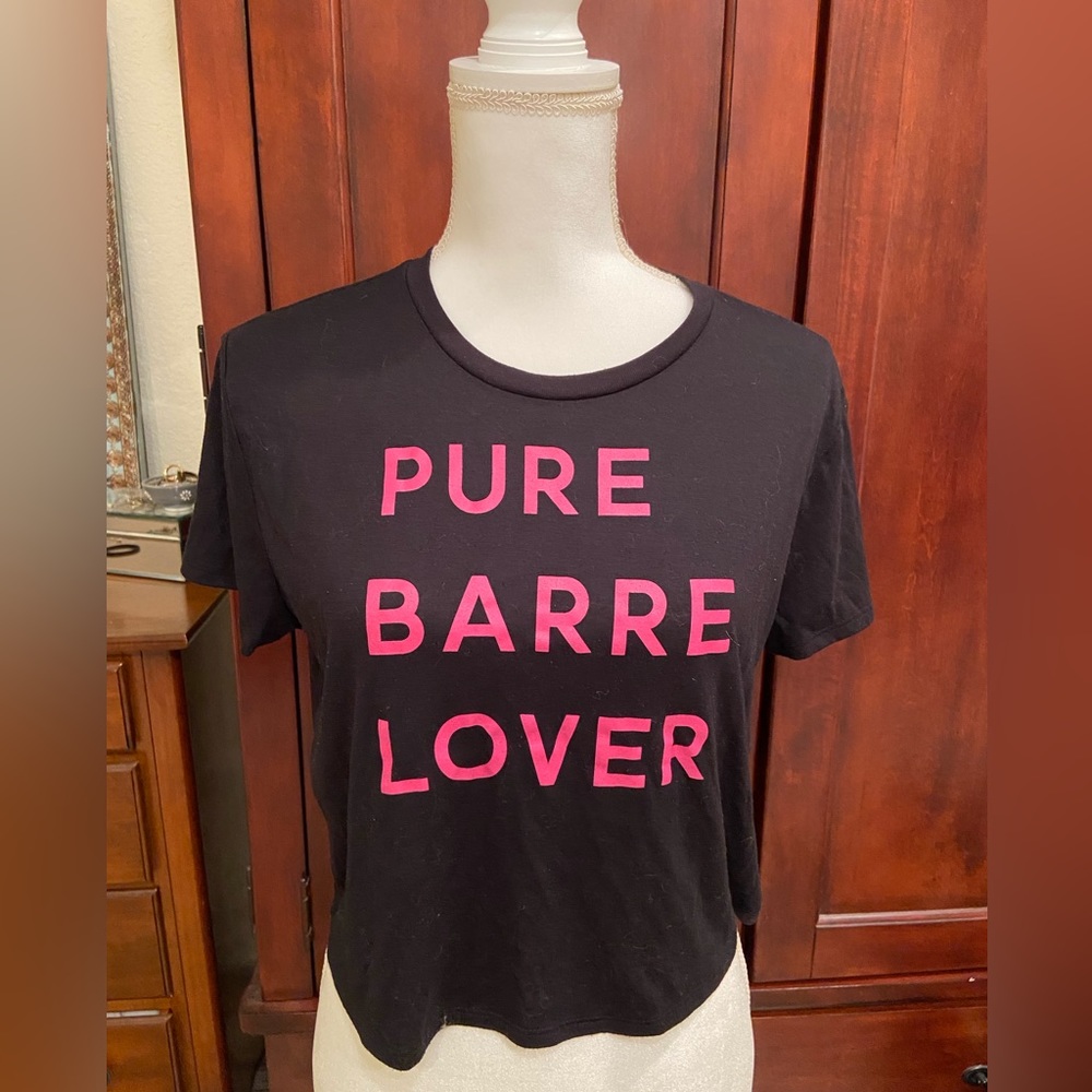 Pure Barre Lover Cropped Shirt